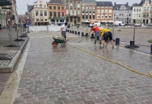 Lier afwerking/inwassen gezaagde Zweedse graniet