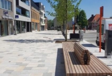 Marktplein Sint LIevens Houtem