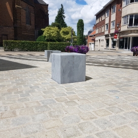 Gezaagde Spaanse graniet Sylvester.